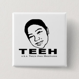 Bóton Quadrado 5.08cm Botão quadrado - personalizado