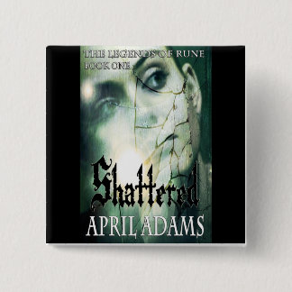 Bóton Quadrado 5.08cm Botão quebrado