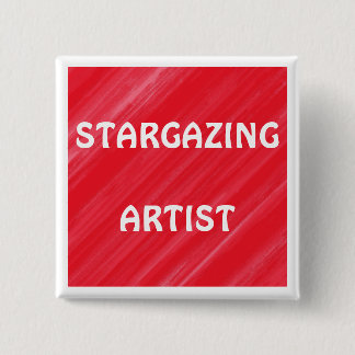 Bóton Quadrado 5.08cm Botão Retangular de Texto Personalizado