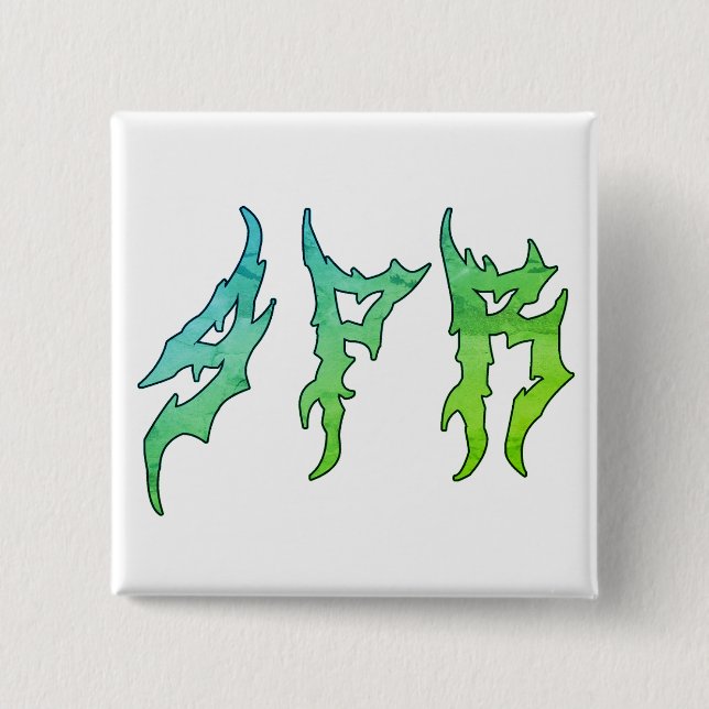 BÓTON QUADRADO 5.08CM BOTÃO USEFUL (Frente)