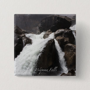 Bóton Quadrado 5.08cm Botão Wapama Falls