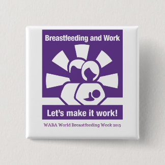 Bóton Quadrado 5.08cm Botão WBW15 (inglês)