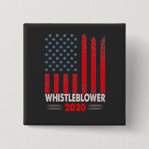 BÓTON QUADRADO 5.08CM BOTÃO WHISTLEBLOWER 2020.