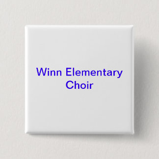 Bóton Quadrado 5.08cm Botões da escola