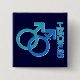 Bóton Quadrado 5.08cm Botões de Transfag