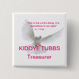 Bóton Quadrado 5.08cm Bóton quadrado