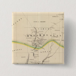 Bóton Quadrado 5.08cm Botsuana, África do Sul 51