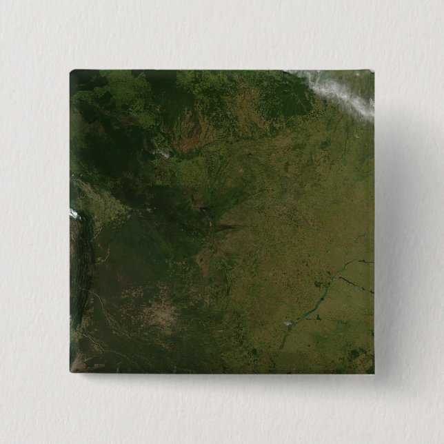 Bóton Quadrado 5.08cm Brasil (Frente)