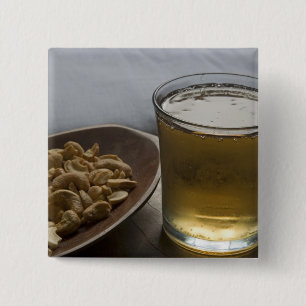 Bóton Quadrado 5.08cm Brasil. Um Copo de Atualização da Energia Guaran