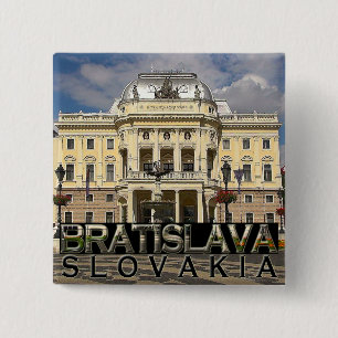 Bóton Quadrado 5.08cm Bratislava