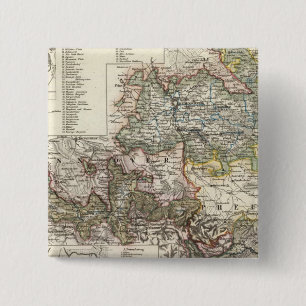 Bóton Quadrado 5.08cm Braunschweig e Wolfenbutte Alemanha