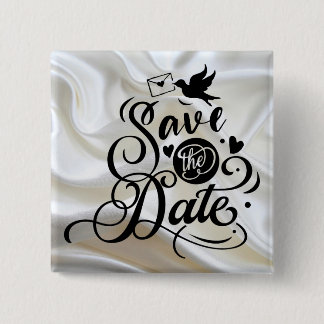 Bóton Quadrado 5.08cm Bride - Botão Quadrado