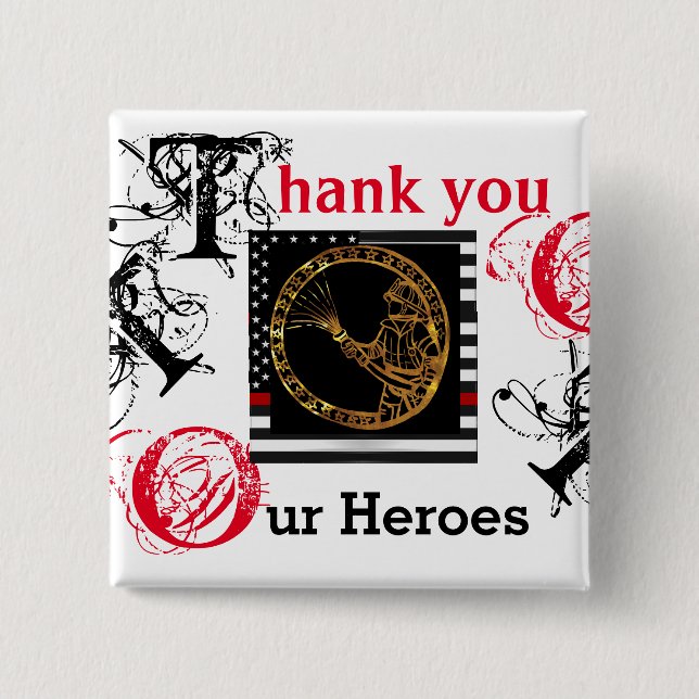 BÓTON QUADRADO 5.08CM BRILHANTES (Frente)