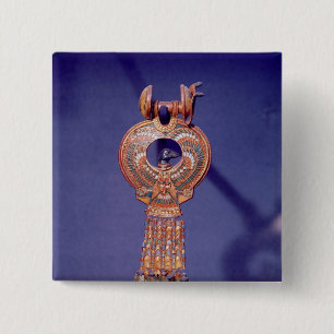 Bóton Quadrado 5.08cm Brinco esquerdo dos brincos de um par com a