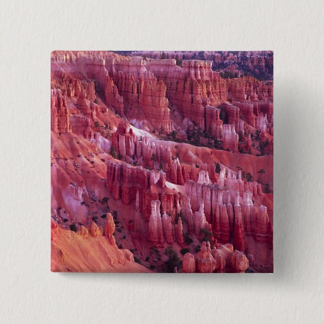 Bóton Quadrado 5.08cm Bryce Canyon, Utah, EUA (Frente)