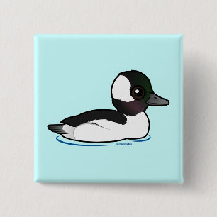 Bóton Quadrado 5.08cm Bufflehead