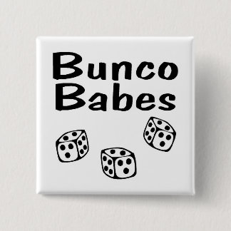 Bóton Quadrado 5.08cm Bunco Babes