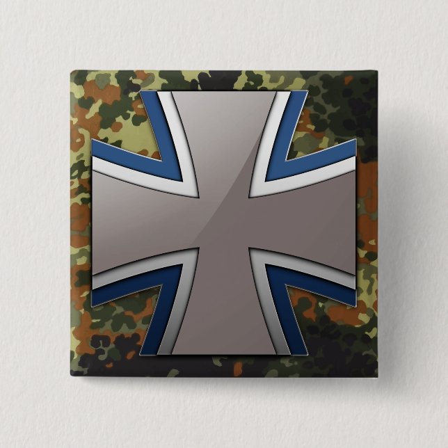 Bóton Quadrado 5.08cm Bundeswehr (Frente)