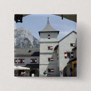 Bóton Quadrado 5.08cm Burg Hohenwerfen