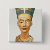 Busto da rainha Nefertiti, vista dianteira, do