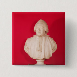 Bóton Quadrado 5.08cm Busto de Chretien Guilherme