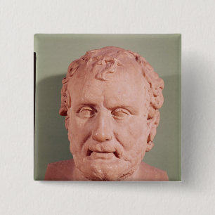 Bóton Quadrado 5.08cm Busto de Eschinus, c.480-476 BC