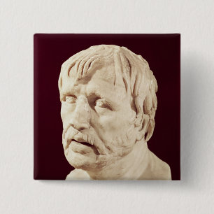 Bóton Quadrado 5.08cm Busto do Seneca