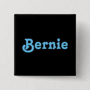 Bóton Quadrado 5.08cm Button Bernie