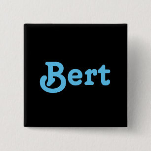 Bóton Quadrado 5.08cm Button Bert