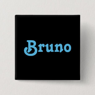 Bóton Quadrado 5.08cm Button Bruno