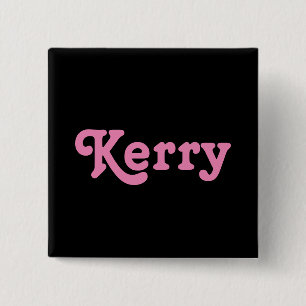 Bóton Quadrado 5.08cm Button Kerry