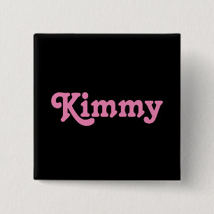 Bóton Quadrado 5.08cm Button Kimmy