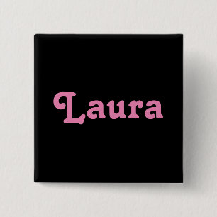 Bóton Quadrado 5.08cm Button Laura