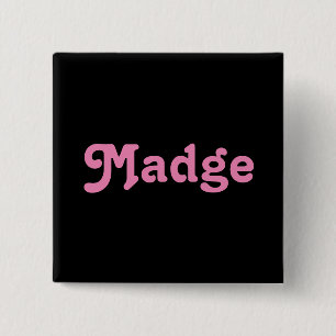Bóton Quadrado 5.08cm Button Madge
