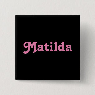 Bóton Quadrado 5.08cm Button Matilda
