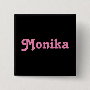 Bóton Quadrado 5.08cm Button Monika