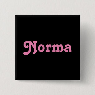 Bóton Quadrado 5.08cm Button Norma