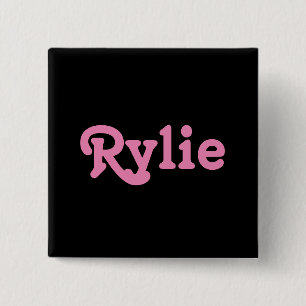 Bóton Quadrado 5.08cm Button Rylie