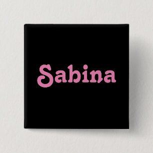Bóton Quadrado 5.08cm Button Sabina