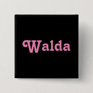 Bóton Quadrado 5.08cm Button Walda