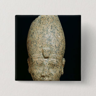 Bóton Quadrado 5.08cm Cabeça de Hatshepsut
