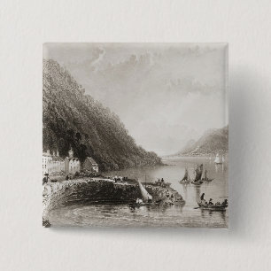 Bóton Quadrado 5.08cm Cais de Rosstrevor