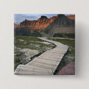 Bóton Quadrado 5.08cm Calçada em Waterton Glacier International