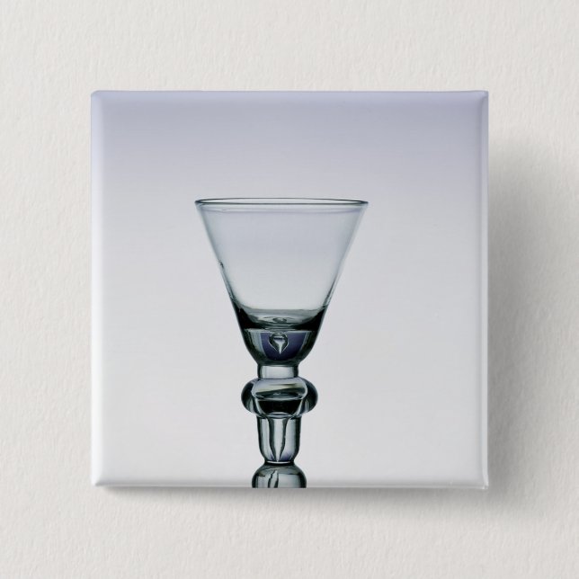 Bóton Quadrado 5.08cm Cálice da haste do Baluster, c.1700-20 (Frente)