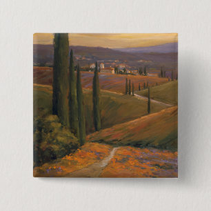 Bóton Quadrado 5.08cm Caminhada da tarde mim