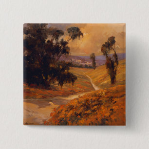 Bóton Quadrado 5.08cm Caminhada II da tarde