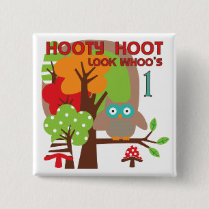 Bóton Quadrado 5.08cm Camisas de aniversário e presentes