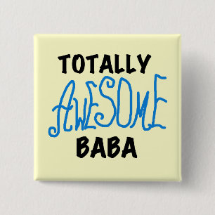 Bóton Quadrado 5.08cm Camisetas Baba e presentes totalmente incríveis