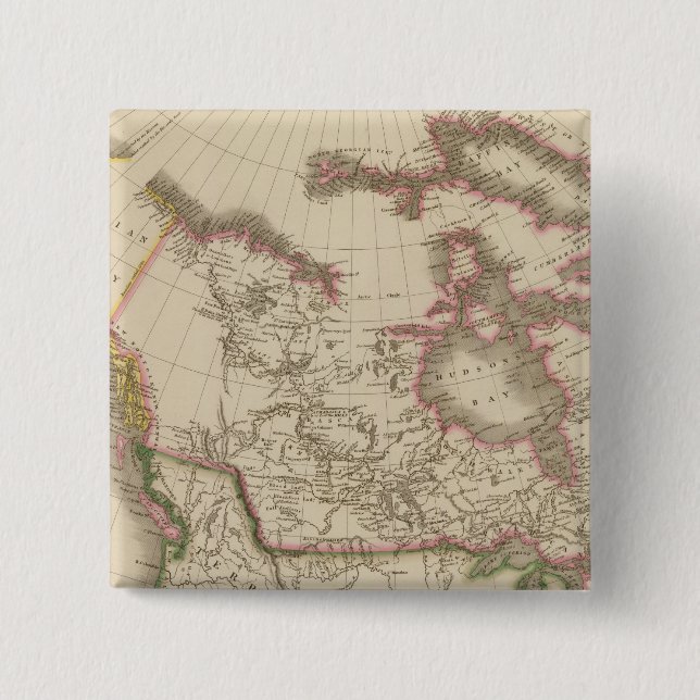 Bóton Quadrado 5.08cm Canadá 5 (Frente)