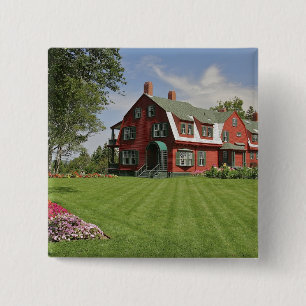 Bóton Quadrado 5.08cm Canadá, New Brunswick, Ilha Campobello.